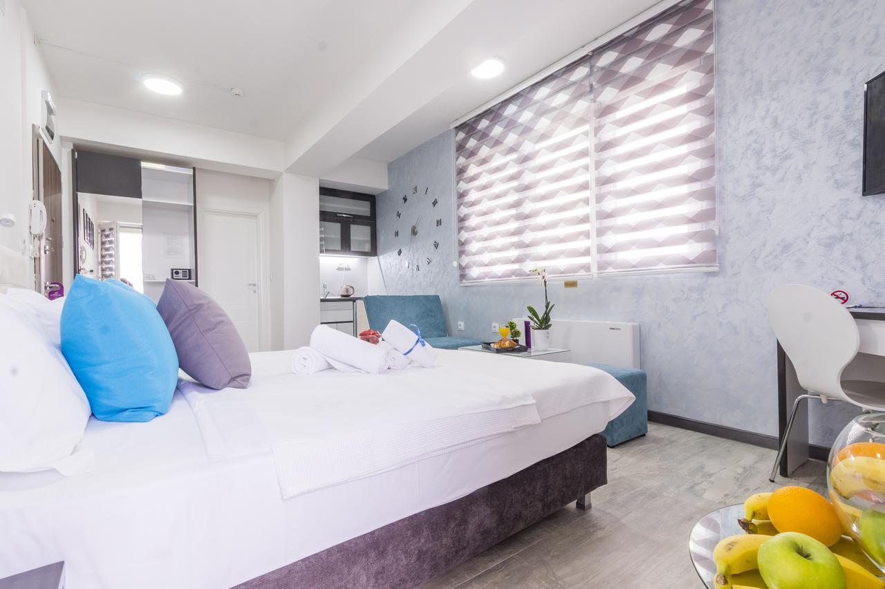 Astera Apart Hotel Скопье Экстерьер фото