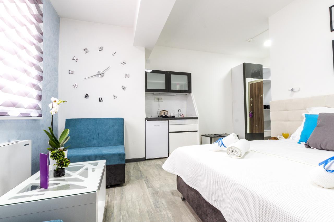Astera Apart Hotel Скопье Экстерьер фото