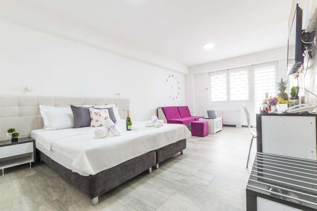 Astera Apart Hotel Скопье Экстерьер фото
