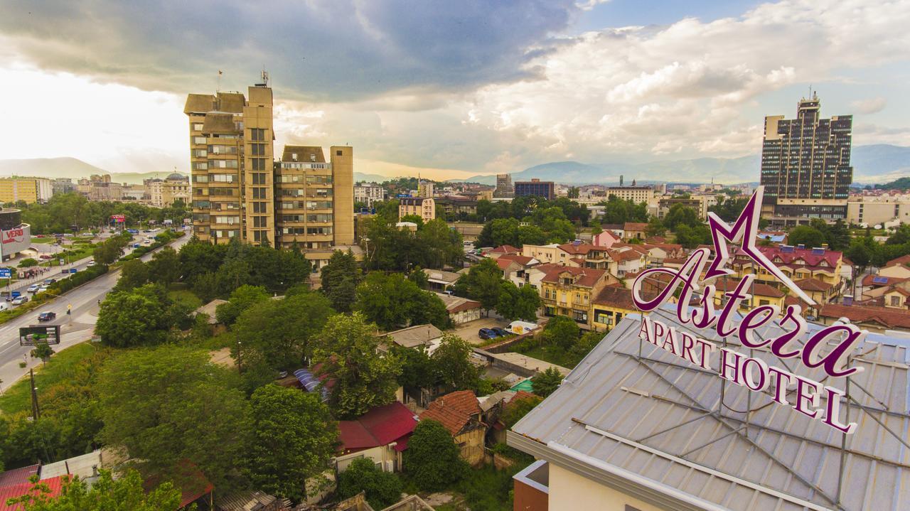 Astera Apart Hotel Скопье Экстерьер фото